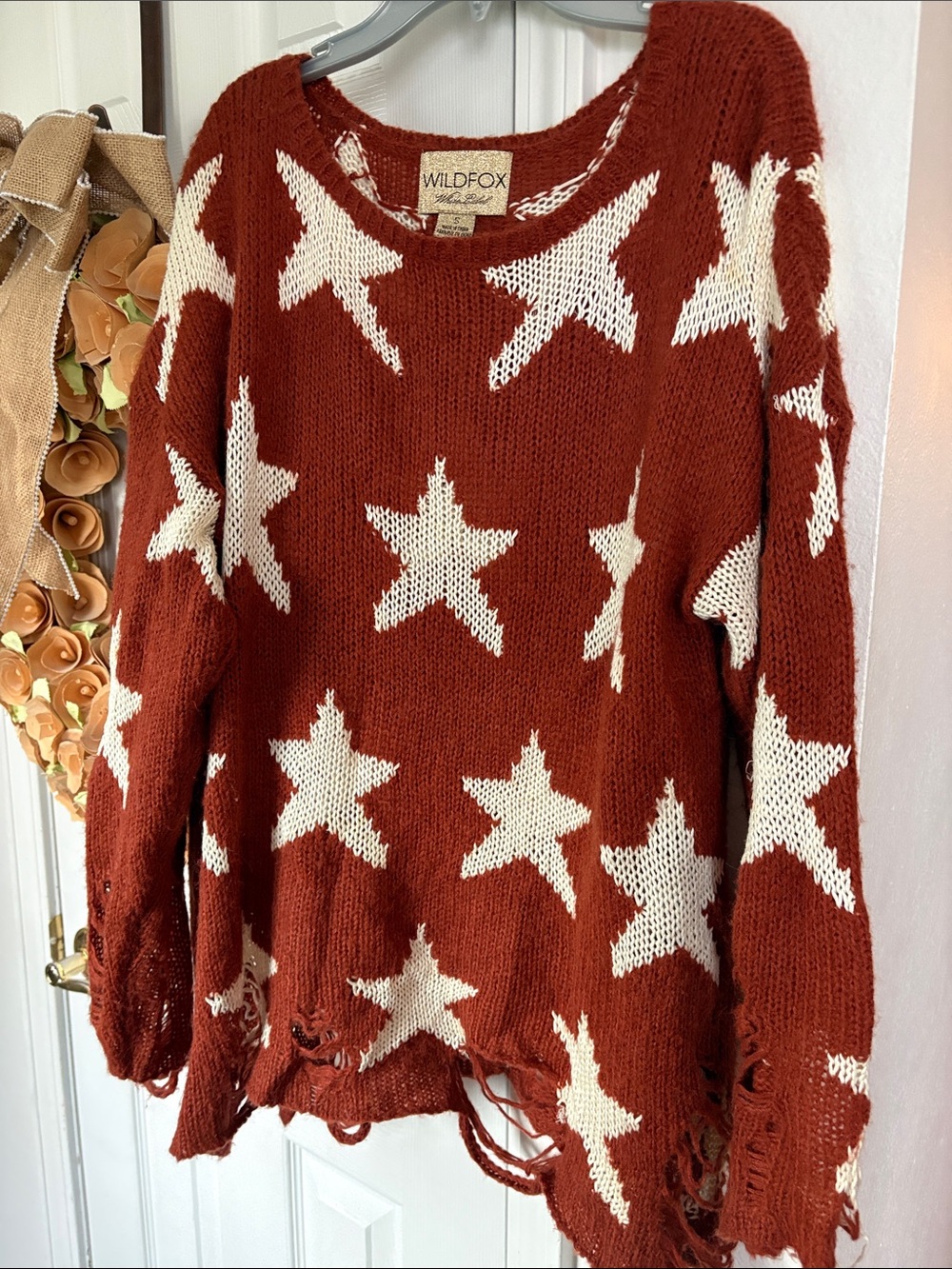 Wild fox star sweater